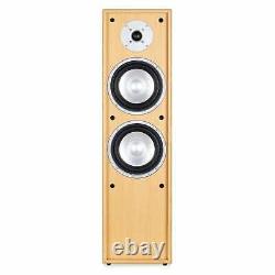 160w Rms Tower Speaker Pair 2-way Hifi Home Cinema Floor Standing Speaker Set