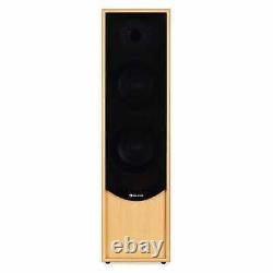 160w Rms Tower Speaker Pair 2-way Hifi Home Cinema Floor Standing Speaker Set