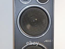 1x Tonsil Altus 400 High-End Stereo Speakers Black, 2 Year Warranty