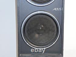 1x Tonsil Altus 400 High-End Stereo Speakers Black, 2 Year Warranty