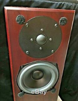 (2) Demo TOTEM Acoustic STTAF Floorstanding Speakers in Mahogany with Grills