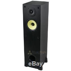 2 Pack Home Audio 6.5 2-Way Theater Floor standing Tower Speakers Pair DCM MTX