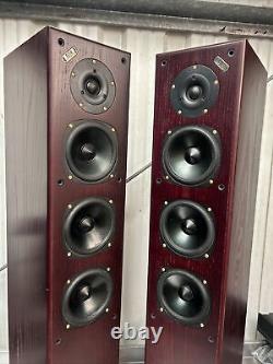 2 X Acoustic Energy AE520 500 Series Floorstanding Speakers (Pair)