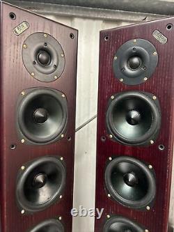 2 X Acoustic Energy AE520 500 Series Floorstanding Speakers (Pair)