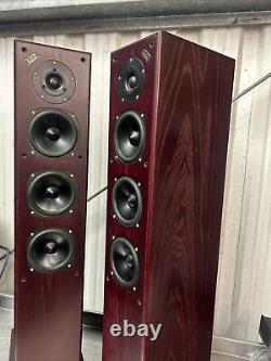 2 X Acoustic Energy AE520 500 Series Floorstanding Speakers (Pair)