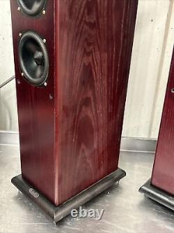 2 X Acoustic Energy AE520 500 Series Floorstanding Speakers (Pair)