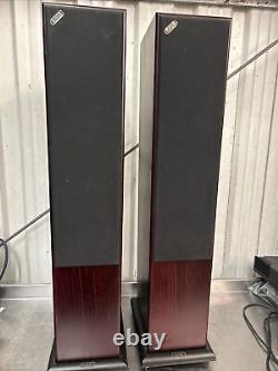 2 X Acoustic Energy AE520 500 Series Floorstanding Speakers (Pair)