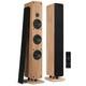 2x Audizio ARCO Active Bluetooth HiFi Floor Speakers Wireless Pairing Wood