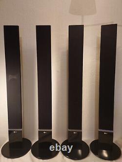 4 four LG Floor Standing Surround Speakers SH72TH-S Rear SH72TH-F Front pair