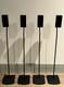 4 x GENUINE BOSE UFS-20 BLACK LIFESTYLE ACOUSTIMASS SPEAKER FLOOR STANDS
