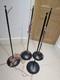 4x KEF HTS2001 HTC2001 Floor Speaker Stands in Black