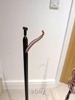 4x KEF HTS2001 HTC2001 Floor Speaker Stands in Black