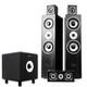 5.0 Surround Sound Speaker System Active Sub Home Cinema Hifi 1350W SSC2607