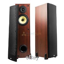 6.5 2-Way Tower Speaker Floor Standing Home Theater Audio DCM TP160-CH 2 Pack