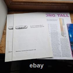 AAD E-48 Floorstanding Speakers by Phil Jones. Very Good Condition, See Video