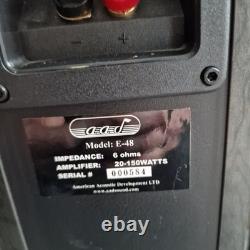 AAD E-48 Floorstanding Speakers by Phil Jones. Very Good Condition, See Video