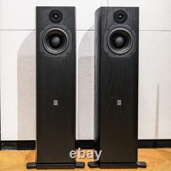 ATC SCM19AT Active Tower Speaker Pair Black Ash Boxed