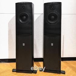ATC SCM19AT Active Tower Speaker Pair Black Ash Boxed
