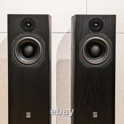 ATC SCM19AT Active Tower Speaker Pair Black Ash Boxed