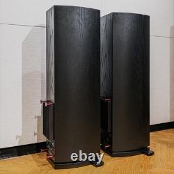 ATC SCM19AT Active Tower Speaker Pair Black Ash Boxed