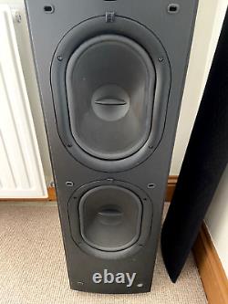 A pair of kef speakers, Q75, Floor standing, Bi-Wireable, black