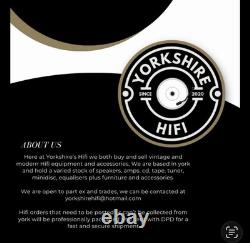 Acoustic Energy AE120 Floor standing Speakers 3 Way Beech Boxed Immaculate YORK