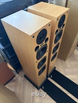 Acoustic Energy AE120 Floor standing Speakers 3 Way Beech Boxed Immaculate YORK