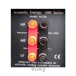 Acoustic Energy AE120 Speakers Walnut Floorstanding Loudspeakers RRP £849