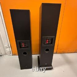 Acoustic Energy AE209 Floorstanding Speakers 200 Series Black Ash Hi-Fi Pair