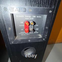 Acoustic Energy AE209 Floorstanding Speakers 200 Series Black Ash Hi-Fi Pair Acoustic Energy AE209 Floorstanding Speakers 200 Series Black Ash Hi-Fi Pair
