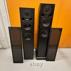 Acoustic Energy AE209 Floorstanding Speakers 200 Series Black Ash Hi-Fi Pair