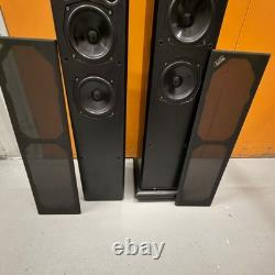 Acoustic Energy AE209 Floorstanding Speakers 200 Series Black Ash Hi-Fi Pair