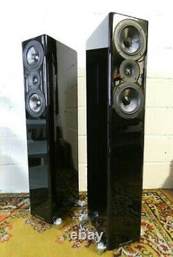 Acoustic Energy AE509 Floorstanding Speakers in Gloss Black Preowned