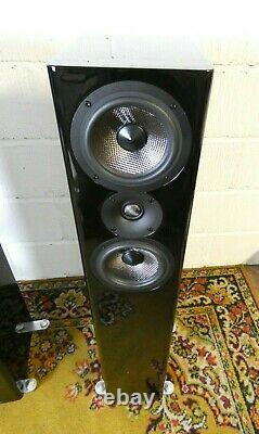 Acoustic Energy AE509 Floorstanding Speakers in Gloss Black Preowned