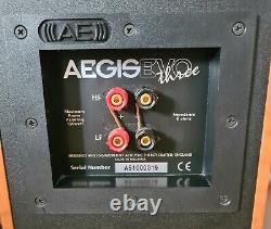 Acoustic Energy AEGIS Evo 3 Floorstanding Stereo HiFi Speakers in Cherry Finish