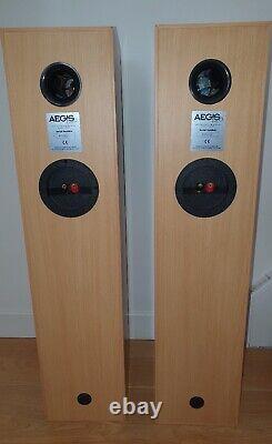 Acoustic Energy AE Aegis Two Floor Standing Speakers 120W In Good Condition