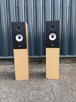 Acoustic Energy Aegis Two Floorstanding Speakers Pair Beech 8 Ohm 120W