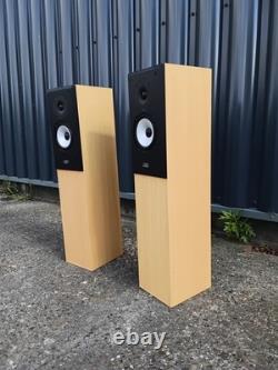Acoustic Energy Aegis Two Floorstanding Speakers Pair Beech 8 Ohm 120W