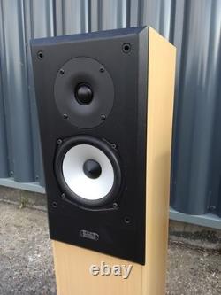 Acoustic Energy Aegis Two Floorstanding Speakers Pair Beech 8 Ohm 120W