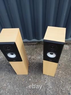 Acoustic Energy Aegis Two Floorstanding Speakers Pair Beech 8 Ohm 120W