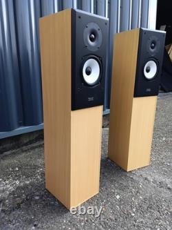Acoustic Energy Aegis Two Floorstanding Speakers Pair Beech 8 Ohm 120W