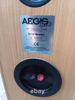 Acoustic Energy Aegis Two Floorstanding Speakers Pair Beech 8 Ohm 120W