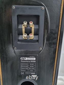 Acoustic Solutions Powerforce 2000 Dual Crossover 4-Way Floorstanding Speakers