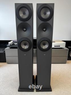 Amphion Argon 7LS Balck Floorstanding Stereo Hi-Fi Speakers RRP £5100
