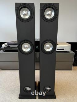Amphion Argon 7LS Balck Floorstanding Stereo Hi-Fi Speakers RRP £5100