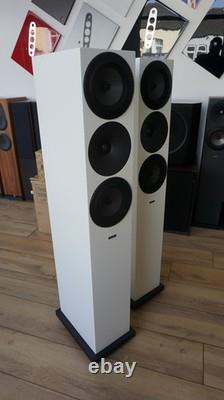 Amphion Argon 7LS soft white Floorstanding Stereo Hi-Fi Speakers