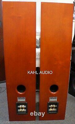 Amphion Neon floorstanding speakers. Rare, positive reviews! $5,500 MSRP