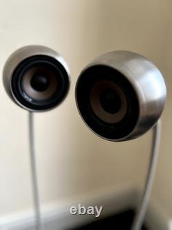 Anthony Gallo Nucleus Micro Speakers / Matching Floor Stands Compact Gems