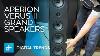 Aperion Verus II Grand Floorstanding Speakers Hands On Review