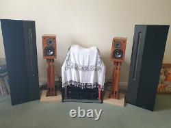 Apogee Centaurus Hi Fi speakers, floor standing, Black, unmarked condition